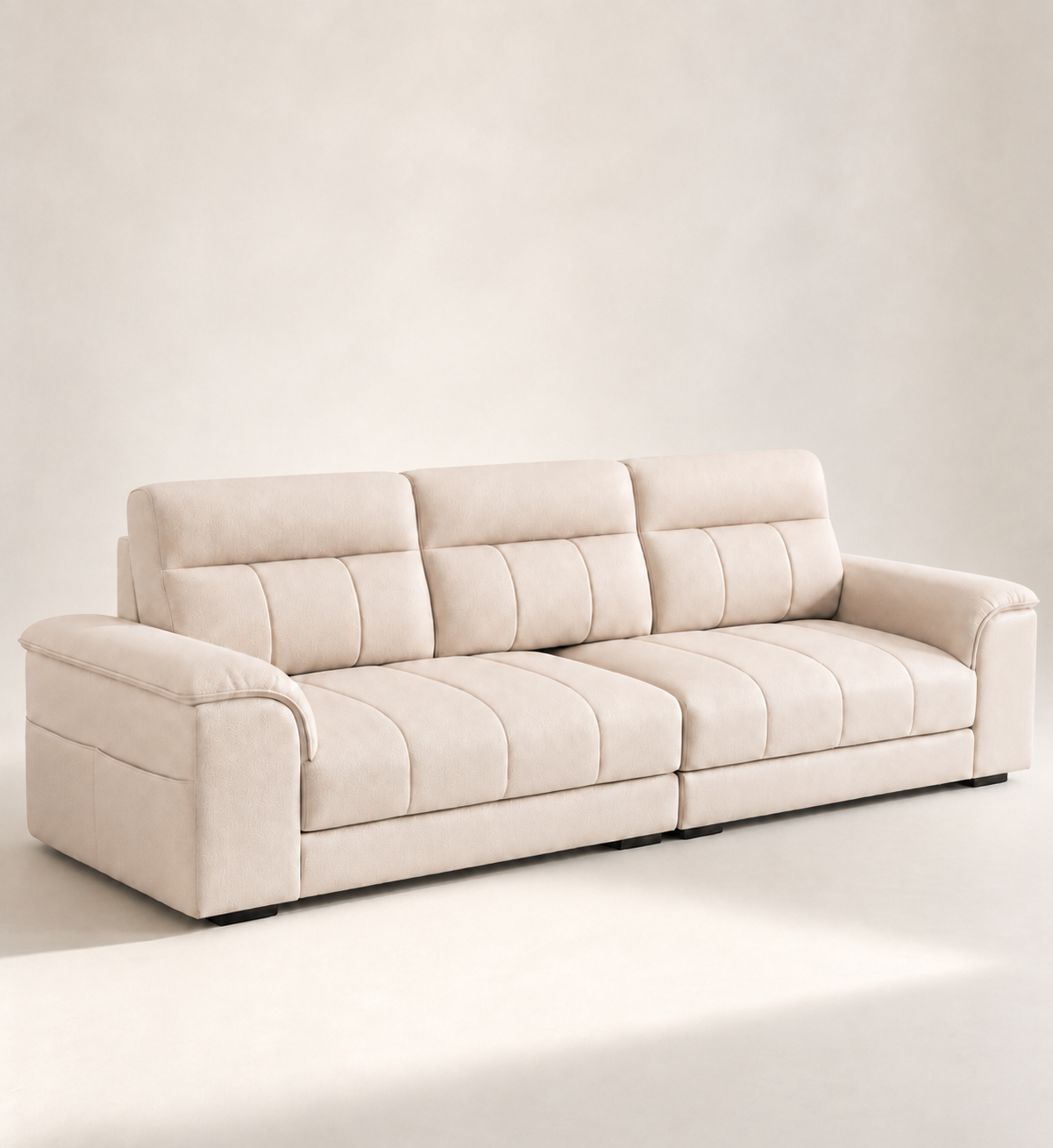 奶油風現代簡約梳化｜貓抓皮・科技布・棉麻・環保皮革可選   梳化 Sofa 沙發
